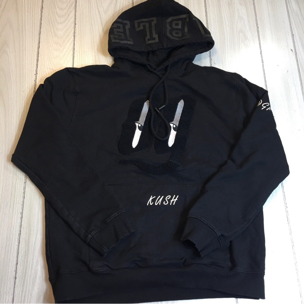 Original Fables Hoodie Mens Large Black Kush OGF Sweatshirt